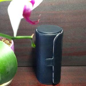 faux leather jewelry travel case roll NWT
